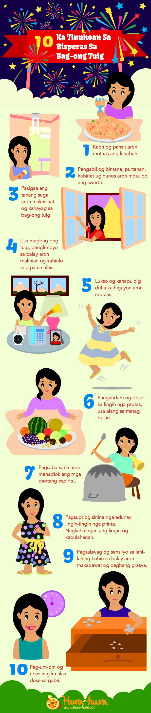 Infographic New Years Eve Superstitions in thePhil